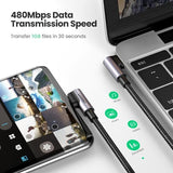 Cable Angle 60W Angle USB C to C Cable 1M