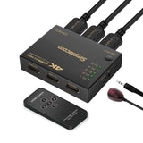 Ultra HD 5 Way HDMI Switch 5 IN 1 OUT Splitter 4K@60Hz
