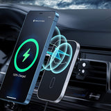 Charger Magnetic Wireless Car Charger Holder with 1.5M Cable