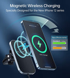 Charger Magnetic Wireless Car Charger Holder with 1.5M Cable