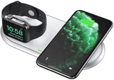 Wireless Charger 2-in-1 Dual Wireless Charger Pad (MFI Certified)