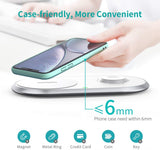 Wireless Charger 2-in-1 Dual Wireless Charger Pad (MFI Certified)