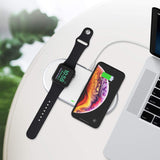 Wireless Charger 2-in-1 Dual Wireless Charger Pad (MFI Certified)