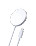 Charger Magnetic Wireless Charger White 1.5M 15W