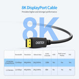 Cable DP to DP Cable 2M display port cable