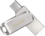 USB STICK Flash Drive 256G Ultra Dual Drive Luxe USB3.1 Type-C New