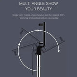 Tripod for Selfie Stick Bluetooth and Tripod with REMOTE control  (Stainless Steel)