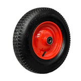 Wheelbarrow Wheel 16" Trolley Wheel 4.80/4.00-8 Pneumatic Tyre 16mm Bore Tire Steel