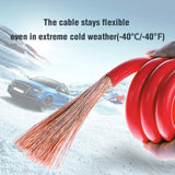 Jumper Leads 12FT 3000AMP  Heavy Duty Booster Cables Reverse Polarity Protection
