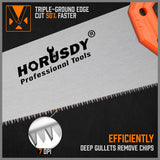 Saw 16" Hand Saw Sharp Cut Wood Plastic Cutting Heavy Duty Crosscut Saw 505mm Long