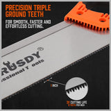 Saw 14" Back Saw Wood Hand Saw Woodworking Timber Plastic Cutting Ergonomic Handle