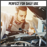 Tools Set 3Pc Magnetic Pick Up Tool & Swivel Inspection Mirror Telescoping Rod Heavy Duty