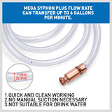 Siphon Self Priming Siphon Hose Water Jiggler Liquid Transfer Fuel Hose Pump Copper