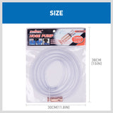 Siphon Self Priming Siphon Hose Water Jiggler Liquid Transfer Fuel Hose Pump Copper