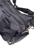 FIB Baby Nappy Bag Diaper Maternity Milk Mummy Changing Travel Tote - Black