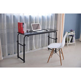 Table Work hospital table adjustable width and height  Laptop Desk with Wheels
