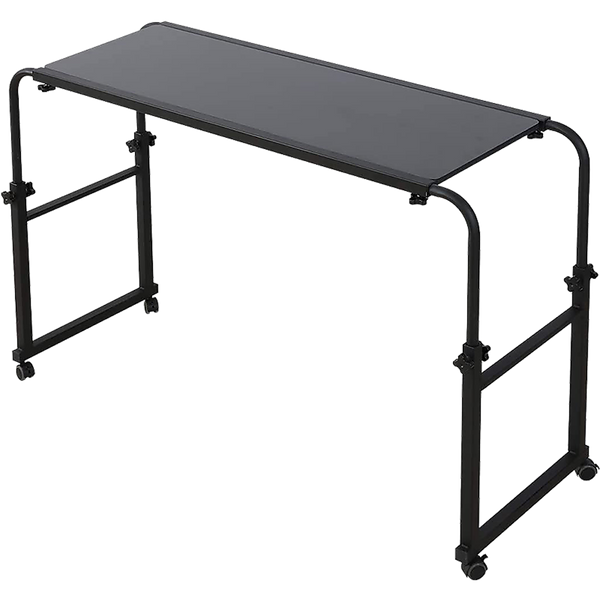 Table Work hospital table adjustable width and height  Laptop Desk with Wheels