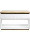 Table Entrance Hallway Storage White-Oak color Table