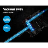 Vaccum Cleaner Handheld Bagless Vacuum Cleaner - Silver and red Hand vacuum