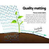 Weedmat 0.915x 200m Weedmat Weed Control Mat Matting Woven Fabric Plants