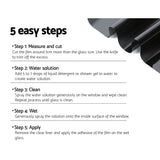 Tint 5% 7M X 0.76cm roll  Window Tinting and tool Car Tint Material black Tint