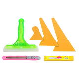 Tinting Tools Kit For Car tint Tools for window tint Tools for Application Tint Film Squeegee