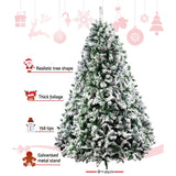 Christmas Decor Christmas Tree 180cm 6FT Xmas Decorations Great Snowy Green