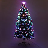 Christmas Tree 150 tips 1.2M 4FT LED Xmas Optic Fiber Multi Colour Lights
