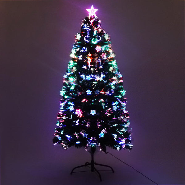 Christmas Tree 150 tips 1.2M 4FT LED Xmas Optic Fiber Multi Colour Lights (chri24)