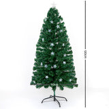 Christmas Tree 150 tips 1.2M 4FT LED Xmas Optic Fiber Multi Colour Lights