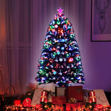 Christmas Tree 150 tips 1.2M 4FT LED Xmas Optic Fiber Multi Colour Lights (chri24)