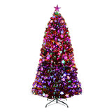 Christmas Decor Christmas Tree 1.8M 6FT LEDOptic Fiber Multi Colour Lights