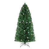 Christmas Tree 2.1M 7FT LEDXmas Optic Fiber Multi Colour Lights