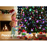 Christmas Tree 2.1M 7FT LEDXmas Optic Fiber Multi Colour Lights