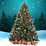 Christmas Decor Christmas Tree  6FT  Snow Tree - Green