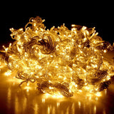 Christmas décor Christmas Lights 6X3M Curtain Lights 600LED Warm White