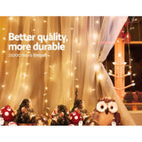 Christmas décor Christmas Lights 6X3M Curtain Lights 600LED Warm White