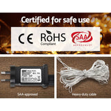 Christmas décor Christmas Lights 6X3M Curtain Lights 600LED Warm White
