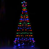 Christmas Tree 2.1M LEDLights Solar Xmas Multi Colour Optic Fiber (chri24)