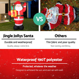 Christmas decor Inflatables 240cm Inflatables Santa Xmas Light Decor LED Airpower