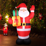 Christmas decor Inflatables 240cm Inflatables Santa Xmas Light Decor LED Airpower