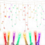 Christmas décor Christmas Lights With 800 LED Christmas Icicle Lights Multicolored