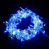 Christmas décor Christmas Lights 800 LED Christmas Icicle Lights White and Blue