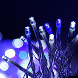 Christmas décor Christmas Lights 800 LED Christmas Icicle Lights White and Blue