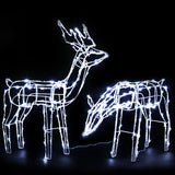 Christmas décor Christmas Lights Wedding Lights LED Rope Reindeer Waterproof Solar Powered