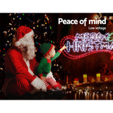 Christmas Lights LED Rope Merry Xmas Motif  Waterproof Colourful (chri24)