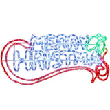 Christmas Lights LED Rope Merry Xmas Motif  Waterproof Colourful (chri24)