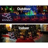 Christmas Decor  LED  Motif Light style Rope Reindeer Waterproof Colourful Xmas