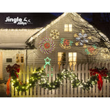 Christmas décor Christmas Lights LED Spinner Light Waterproof Colourful