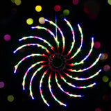 Christmas décor Christmas Lights LED Spinner Light Waterproof Colourful